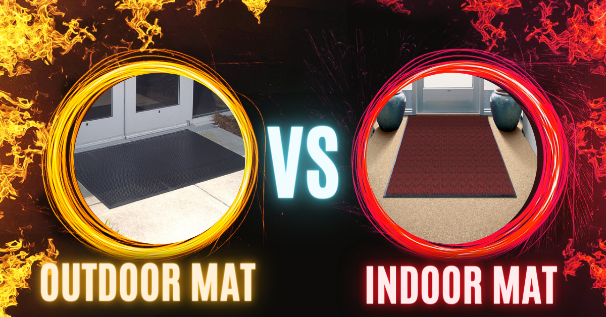The Battle of the Doormats: Outdoor vs. Indoor